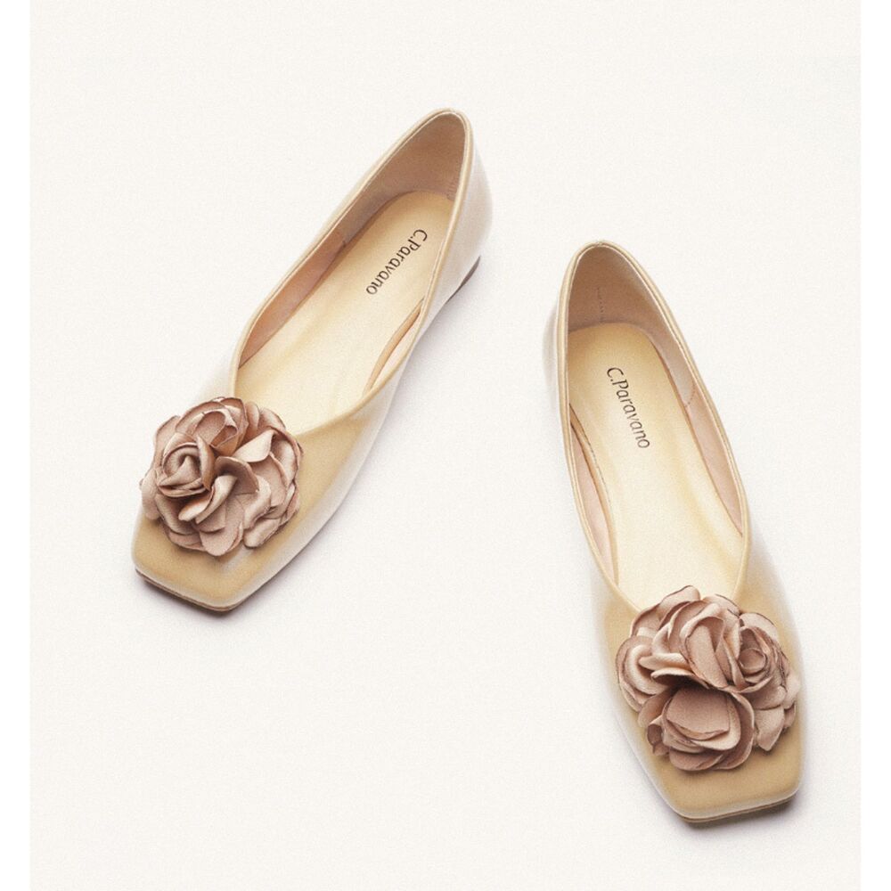 C Paravano Flower Ballerina Flats (Eva) - 40.5